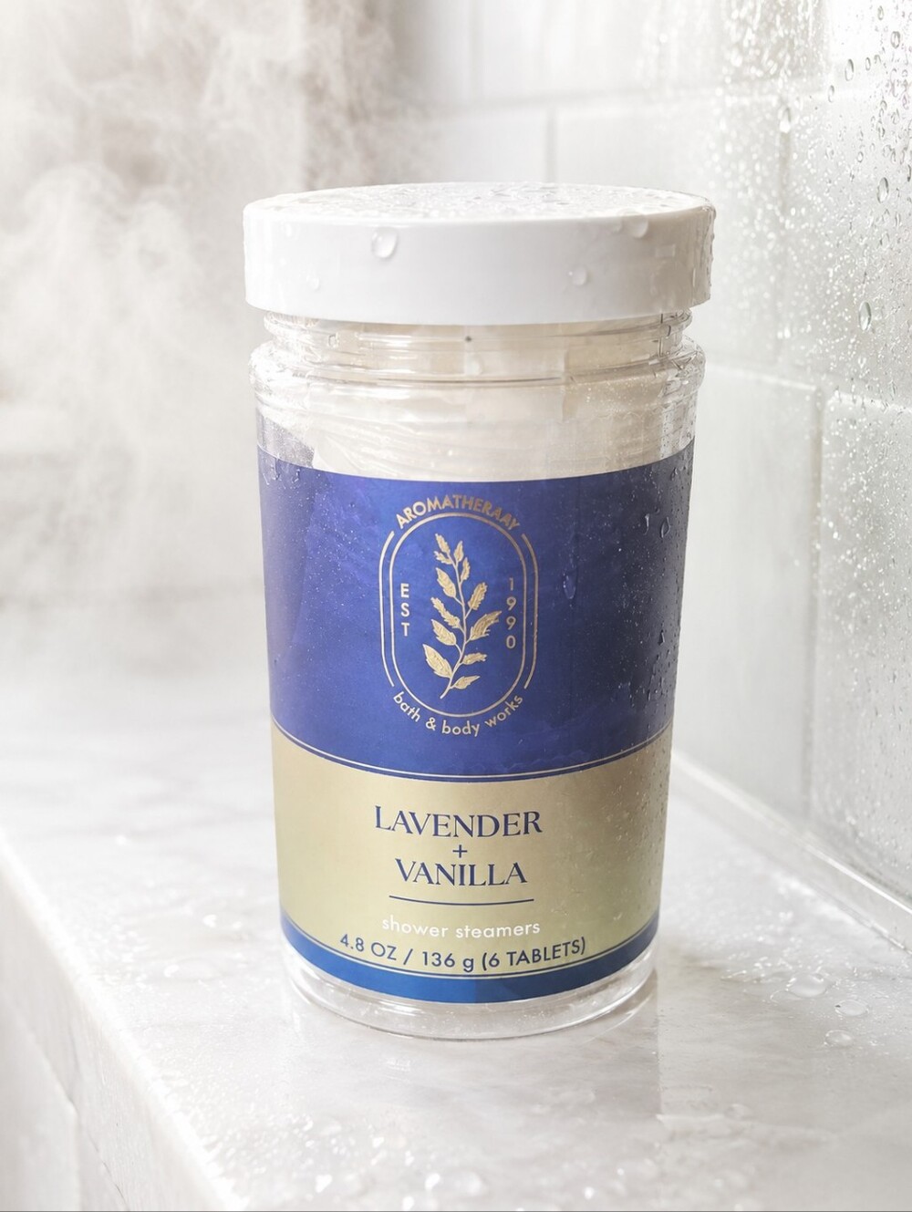 Bath & Body Works Lavender + Vanilla Shower Steamers